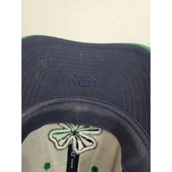 Notre Dame Fighting Irish Navy Blue College NCAA Fitted Baseball Cap Size M/L - Picture 5 of 6